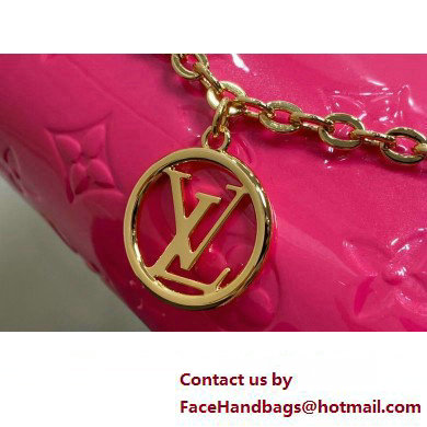 Louis Vuitton Monogram Vernis leather Nano Speedy Bag New LV Remix M83273 Neon Pink 2025