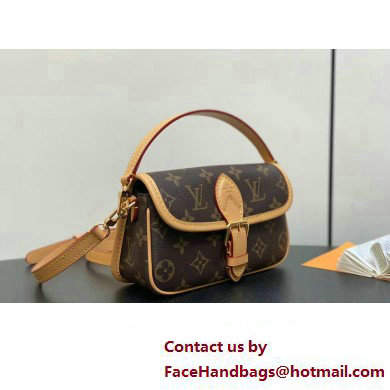 Louis Vuitton Monogram canvas Nano Diane Bag 2025