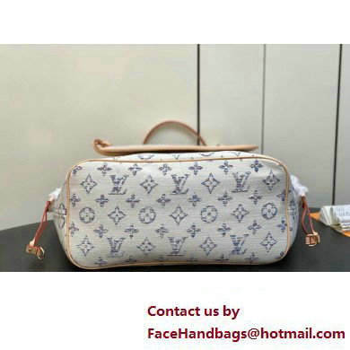 Louis Vuitton Monogram jacquard fabric Neverfull MM Bag M24905 Multicolor Beige 2025