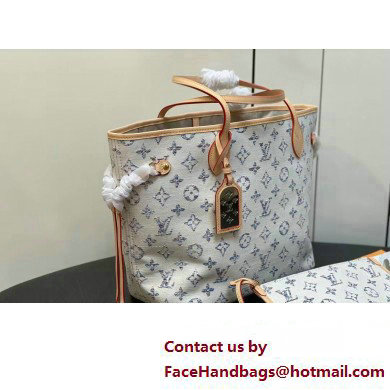 Louis Vuitton Monogram jacquard fabric Neverfull MM Bag M24905 Multicolor Beige 2025