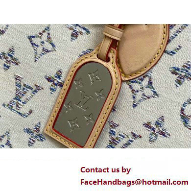 Louis Vuitton Monogram jacquard fabric OnTheGo MM Bag M24708 Multicolor Beige 2025