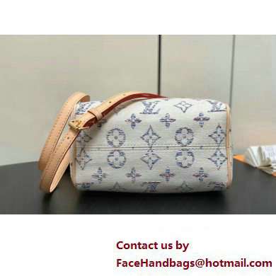 Louis Vuitton Monogram jacquard fabric Speedy Bandouliere 20 Bag M24709 Multicolor Beige 2025