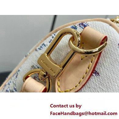 Louis Vuitton Monogram jacquard fabric Speedy Bandouliere 20 Bag M24709 Multicolor Beige 2025