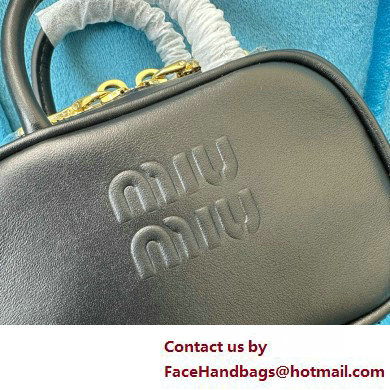 Miu Miu Mini Softy Bag 5NR020 BLACK 2025