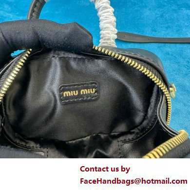 Miu Miu Mini Softy Bag 5NR020 BLACK 2025