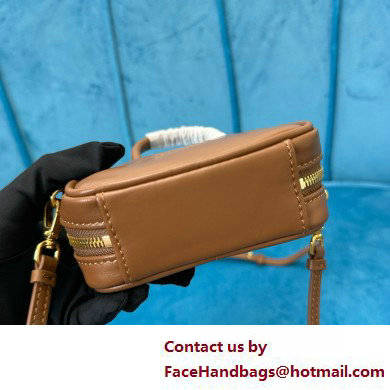 Miu Miu Mini Softy Bag 5NR020 BROWN 2025