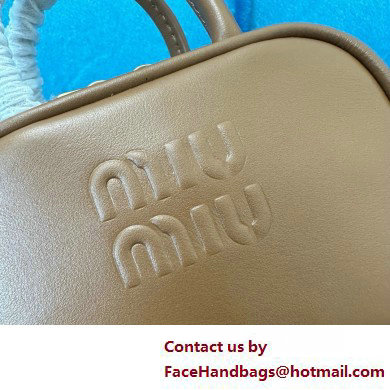 Miu Miu Mini Softy Bag 5NR020 BROWN 2025