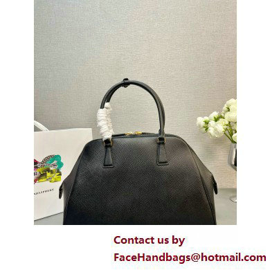 PRADA Large Saffiano leather bag 1BG524 BLACK 2025