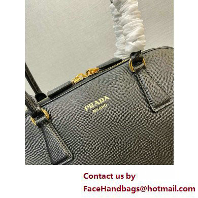 PRADA Large Saffiano leather bag 1BG524 BLACK 2025