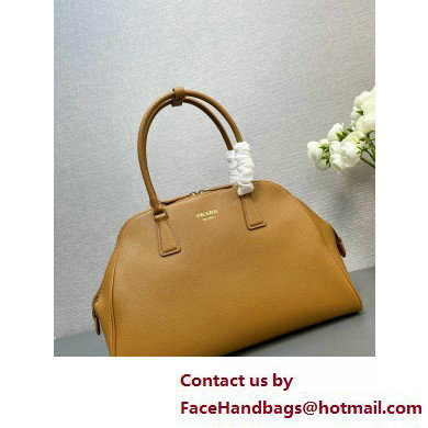 PRADA Large Saffiano leather bag 1BG524 CARAMEL 2025