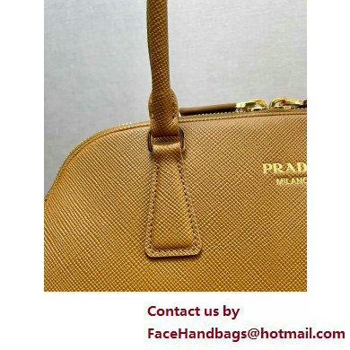 PRADA Large Saffiano leather bag 1BG524 CARAMEL 2025