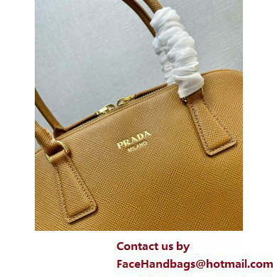 PRADA Large Saffiano leather bag 1BG524 CARAMEL 2025