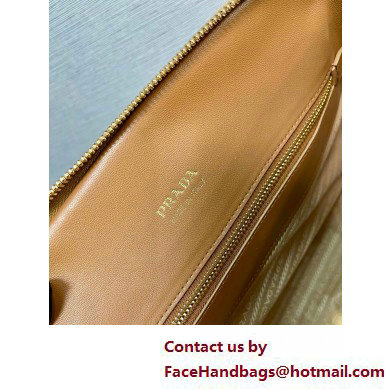 PRADA Large Saffiano leather bag 1BG524 CARAMEL 2025