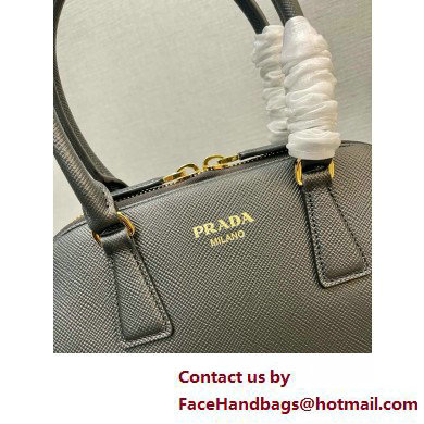 PRADA MEDIUM Saffiano leather bag 1BG537 BLACK 2025