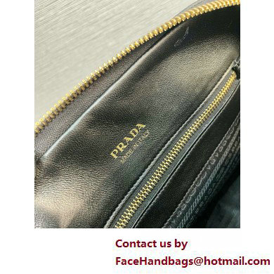 PRADA MEDIUM Saffiano leather bag 1BG537 BLACK 2025