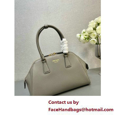 PRADA MEDIUM Saffiano leather bag 1BG537 GRAY 2025