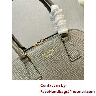 PRADA MEDIUM Saffiano leather bag 1BG537 GRAY 2025