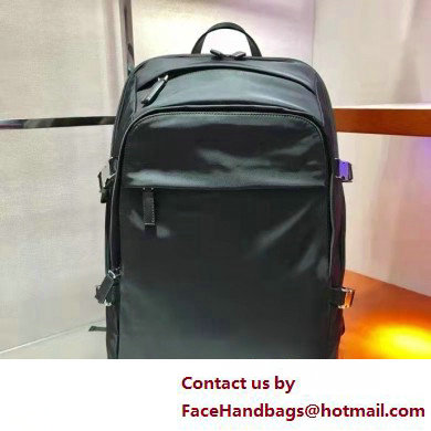 PRADA Re-Nylon and Saffiano leather backpack 2VZ022 BLACK 2025 - Click Image to Close