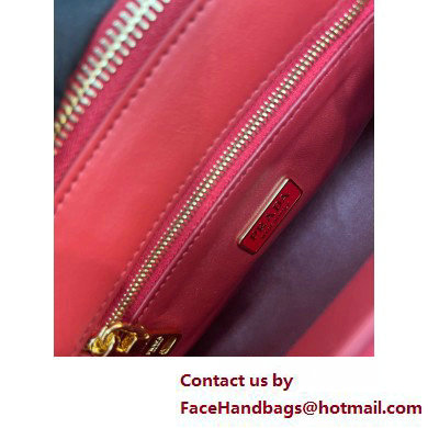 Prada Galleria patent leather mini bag 1BA906 Red 2025