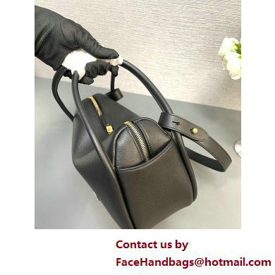 Prada Leather handbag 1BA451 Black 2025