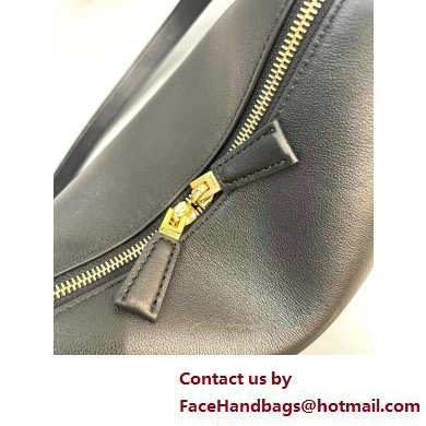 Prada Leather handbag 1BA451 Black 2025