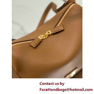 Prada Leather handbag 1BA451 Brown 2025