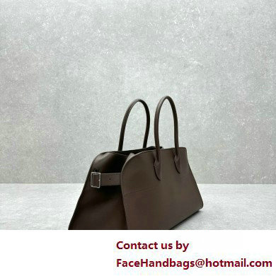 THE ROW Margaux Bag in BOX Leather COFFEE 2025