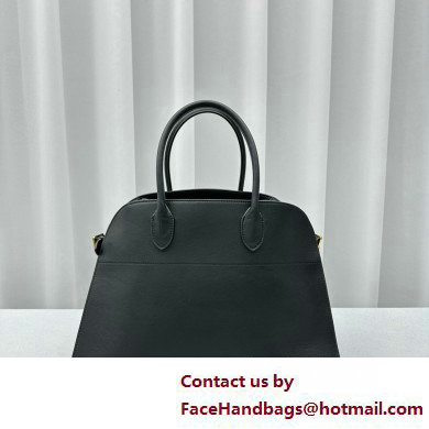 THE ROW MARGAUX 15 BAG IN BOX LEATHER black 2025