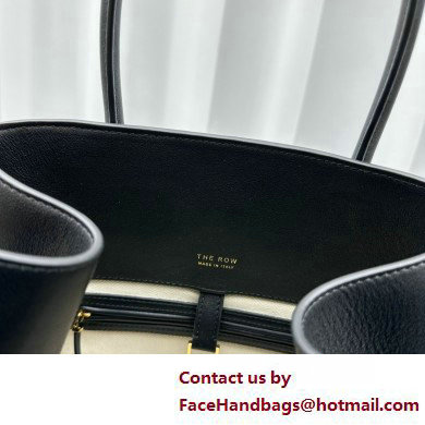 THE ROW MARGAUX 15 BAG IN BOX LEATHER black 2025