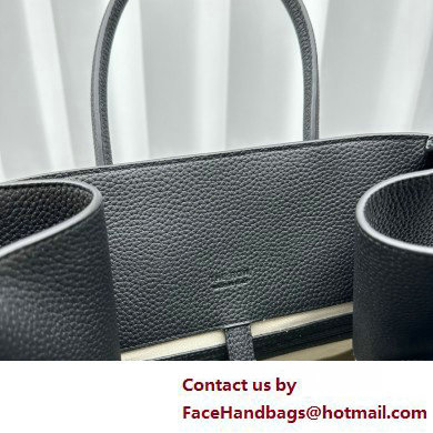 THE ROW MARGAUX 15 BAG IN grained LEATHER black 2025