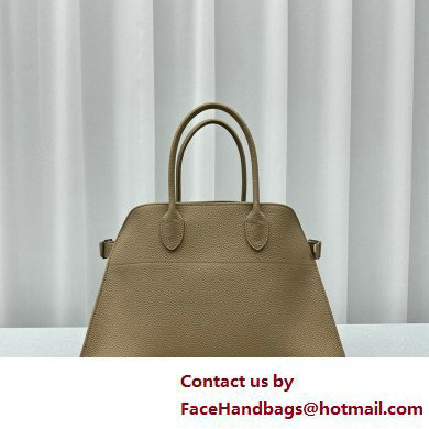 THE ROW MARGAUX 15 BAG IN grained LEATHER chai 2025