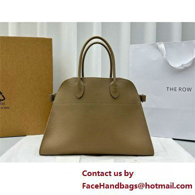 THE ROW MARGAUX 15 BAG IN grained LEATHER chai 2025