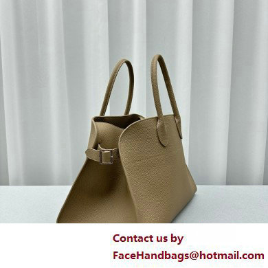 THE ROW MARGAUX 15 BAG IN grained LEATHER chai 2025