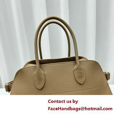 THE ROW MARGAUX 15 BAG IN grained LEATHER chai 2025