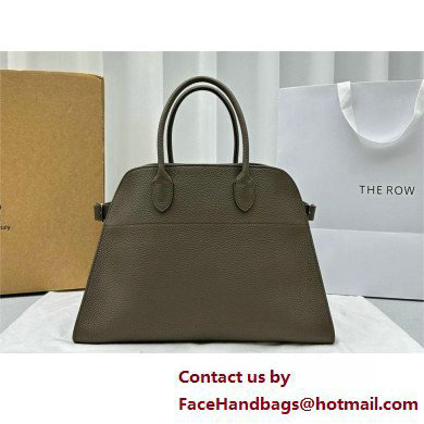 THE ROW MARGAUX 15 BAG IN grained LEATHER etoupe 2025