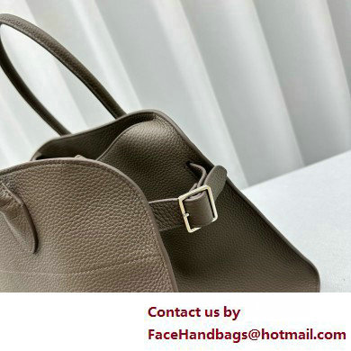 THE ROW MARGAUX 15 BAG IN grained LEATHER etoupe 2025