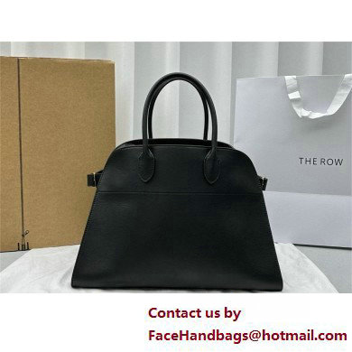 THE ROW MARGAUX 17 BAG IN BOX LEATHER black 2025