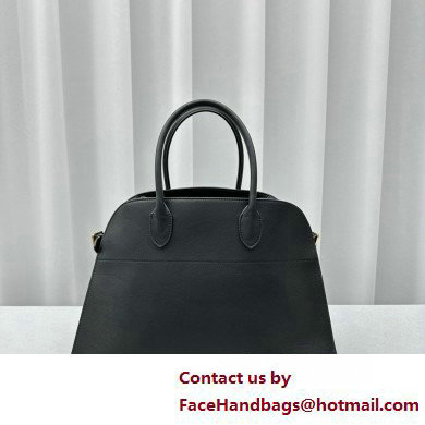 THE ROW MARGAUX 17 BAG IN BOX LEATHER black 2025