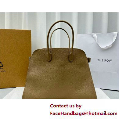 THE ROW MARGAUX 17 BAG IN GRAINED LEATHER CHAI 2025