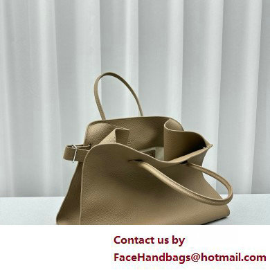 THE ROW MARGAUX 17 BAG IN GRAINED LEATHER CHAI 2025