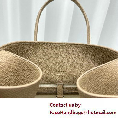 THE ROW MARGAUX 17 BAG IN GRAINED LEATHER CHAI 2025