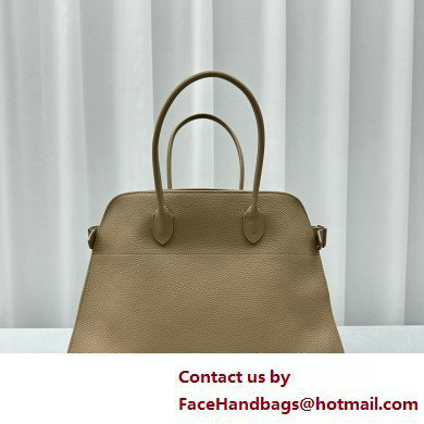 THE ROW MARGAUX 17 BAG IN GRAINED LEATHER CHAI 2025