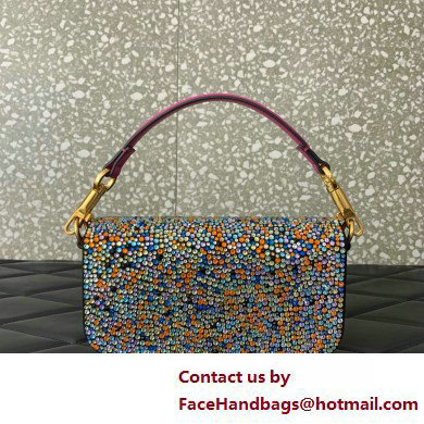 Valentino Garavani Small Loco multicolor Beaded Tote Bag 2025