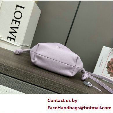 loewe Mini flamenco purse in mellow nappa lambskin 262333 purple 2025