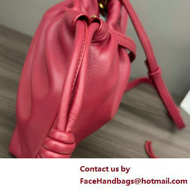 loewe Mini flamenco purse in mellow nappa lambskin 262333 red 2025