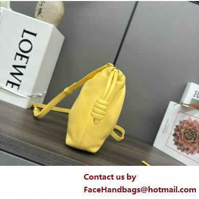 loewe Mini flamenco purse in mellow nappa lambskin 262333 yellow 2025 - Click Image to Close