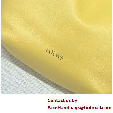 loewe Mini flamenco purse in mellow nappa lambskin 262333 yellow 2025