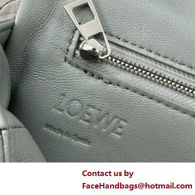 loewe Puffer Goya Messenger in nylon gray 2025