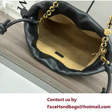 loewe flamenco purse in mellow nappa lambskin 012403 black 2025