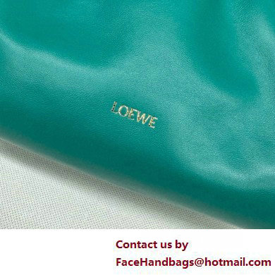 loewe flamenco purse in mellow nappa lambskin 012403 emerald green 2025